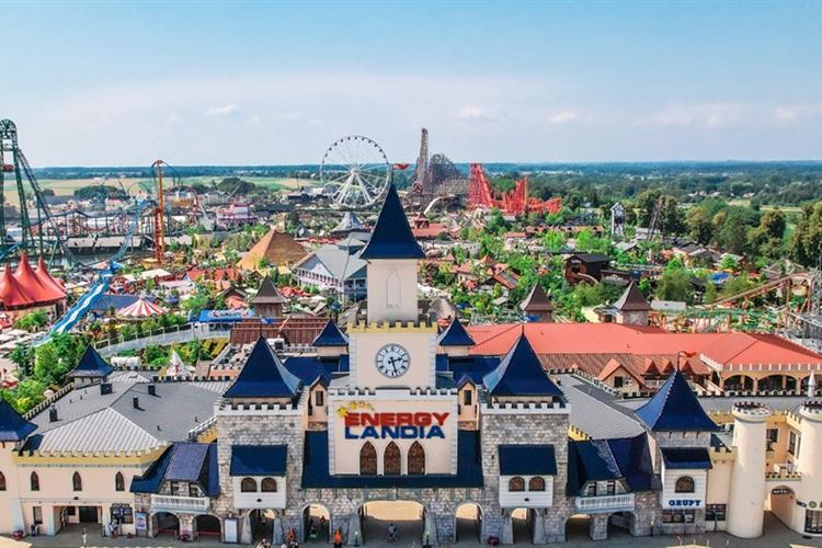 Největší polský zábavní park Energylandia